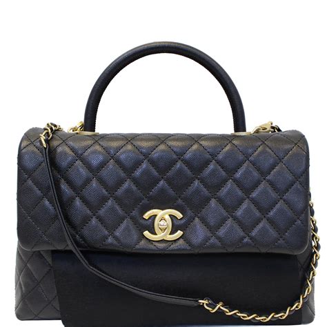 chanel medium coco handle price|chanel coco top handle medium.